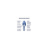 Cockring vibrant connecté USB bleu Bullseye Satisfyer 